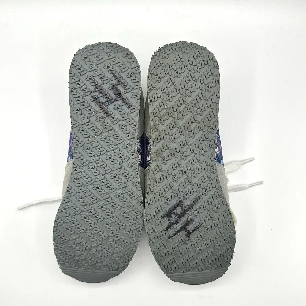 Inkkas Monterey Jogger Women's Multicolor Sneaker Size 9 Grey Suede Shoes